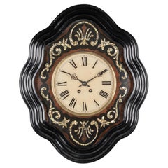 Antique 19th Century Napoleon III French Wall Clock