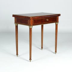 19th Century Napoleon III Game and Make Up Table, France, circa 1870