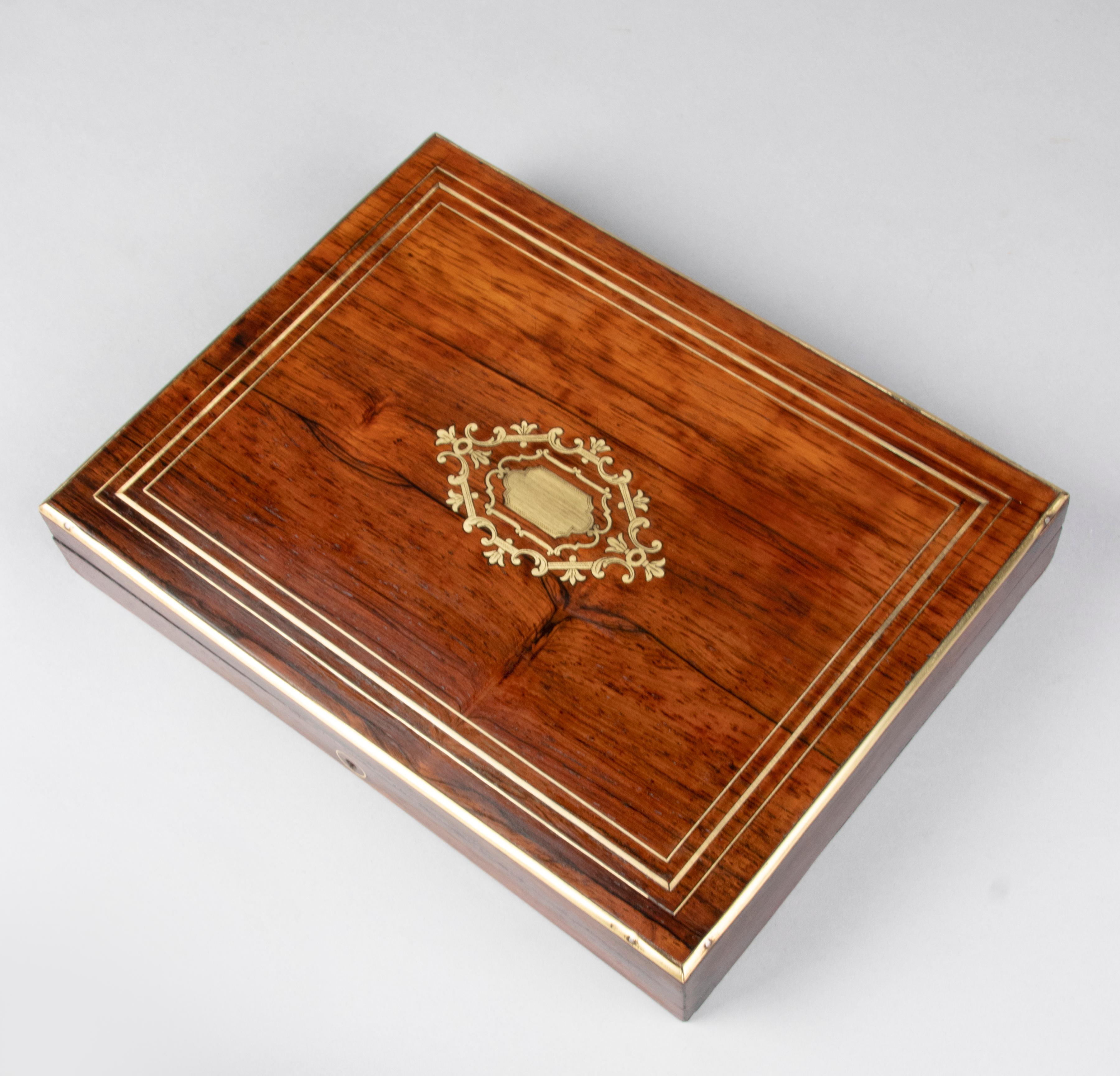Boîte de jeu Napoléon III du 19e siècle en vente 3