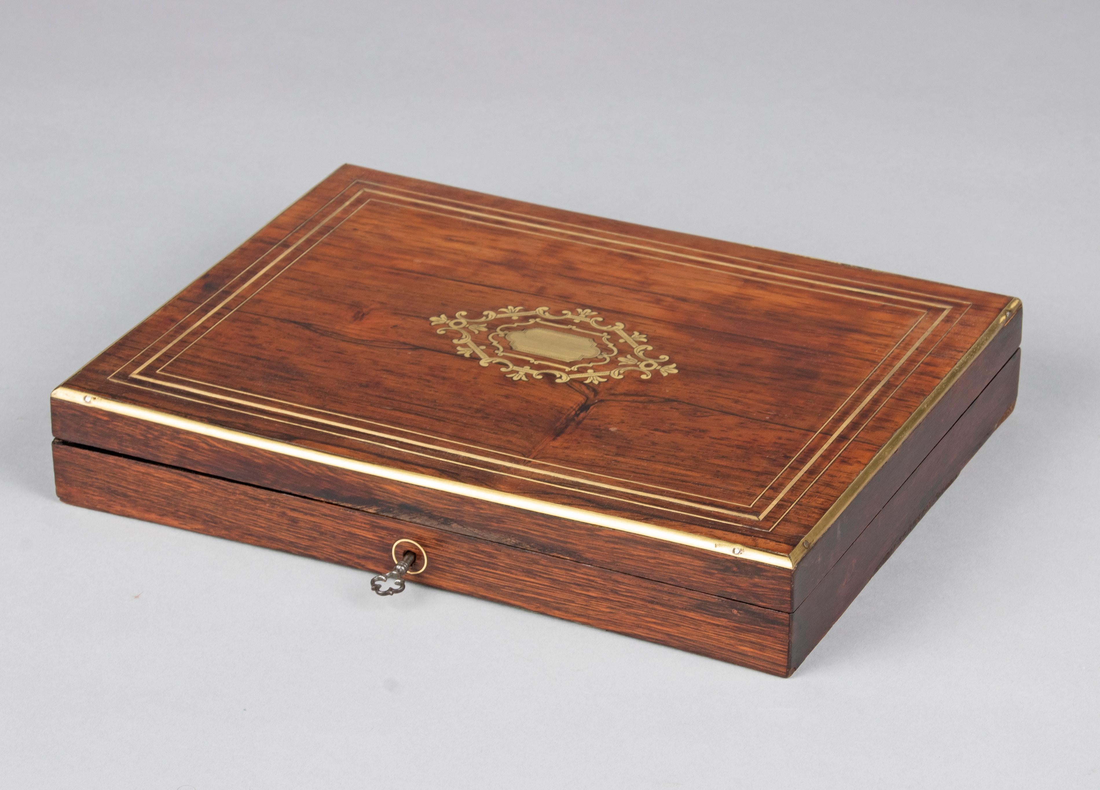 French 19th Century Napoleon III Game Box For Sale