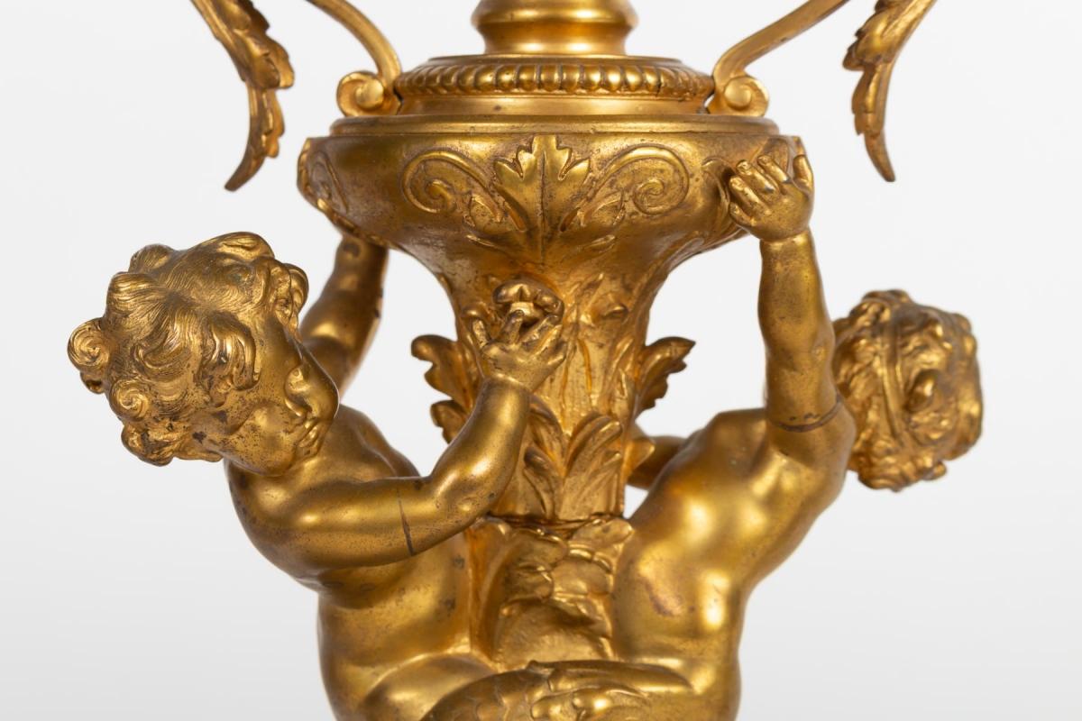 19th Century Napoleon III Gilt Bronze Trim 1