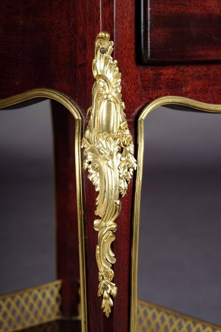 19th Century Napoleon III Henry Dasson Side Table For Sale 3