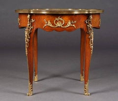 19th Century Napoleon III in the Louis Quinze Style Side Table