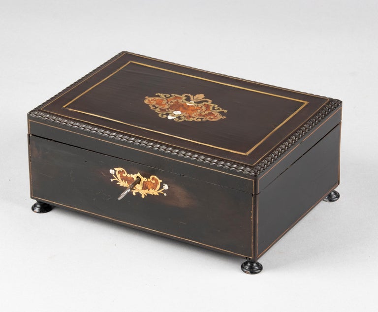 19th Century Napoleon III Jewelry Box For Sale at 1stDibs