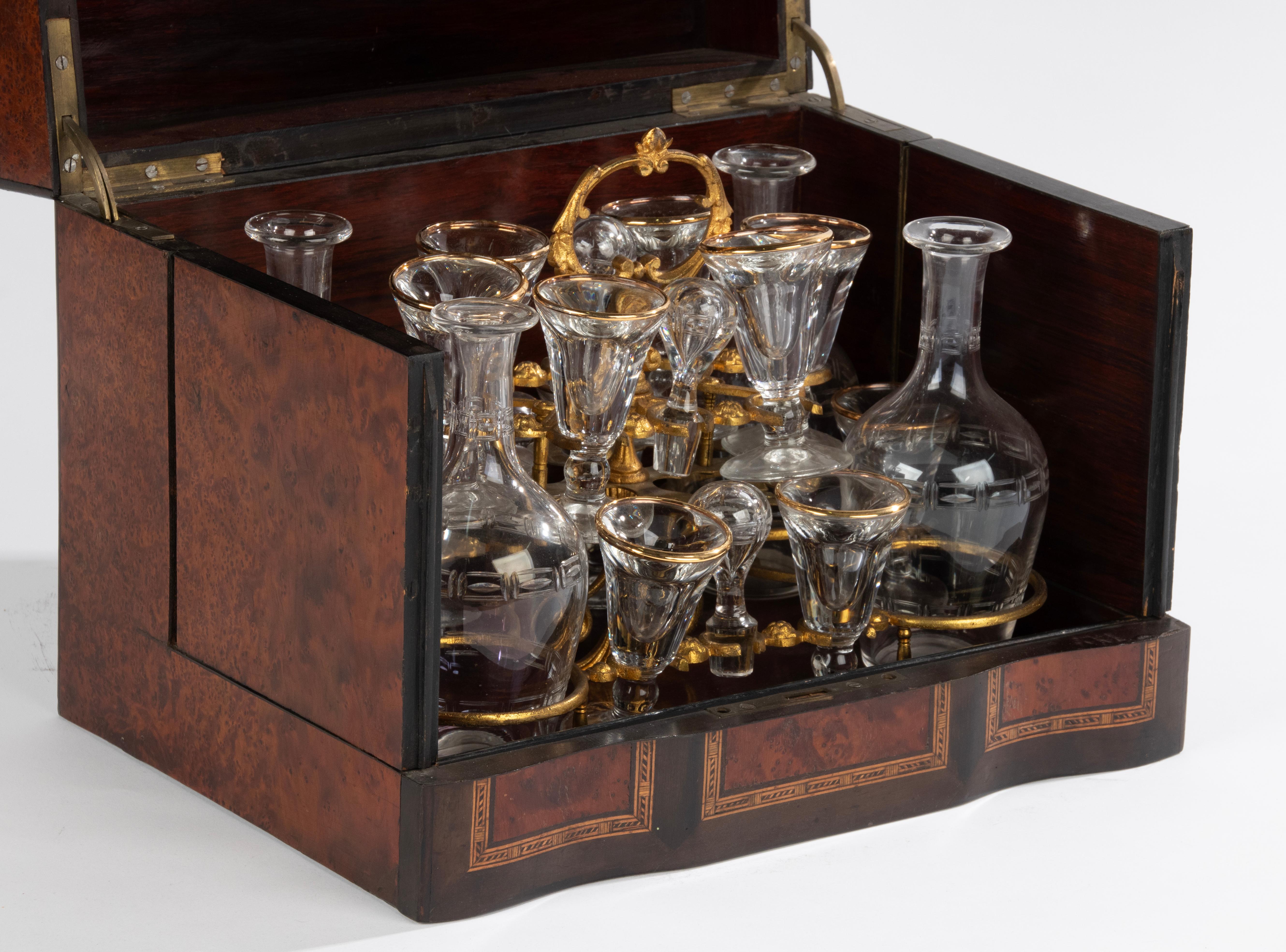 19th Century Napoleon III Liquor Cabinet 