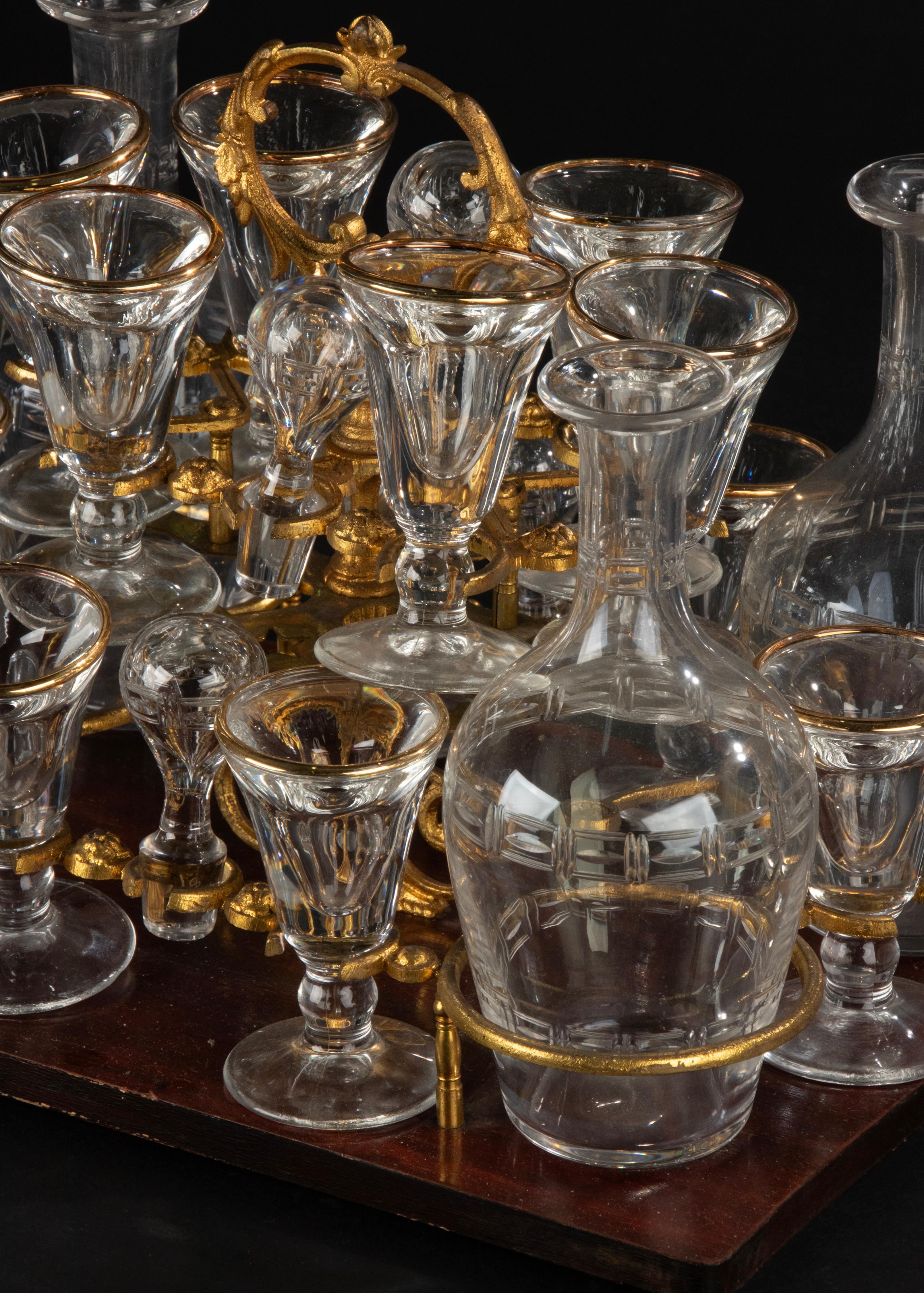 19th Century Napoleon III Liquor Cabinet 