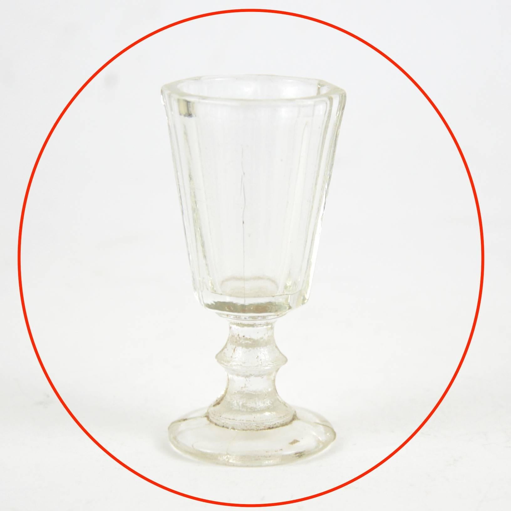 Carafes et verres en cristal de la cave Napoléon III à marqueterie de liqueur du 19e siècle 2