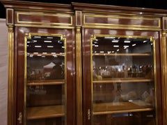 19th Century Napoléon III Mahogany Bookcase