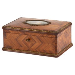 19th Century Napoleon III Marquetry Storage Box