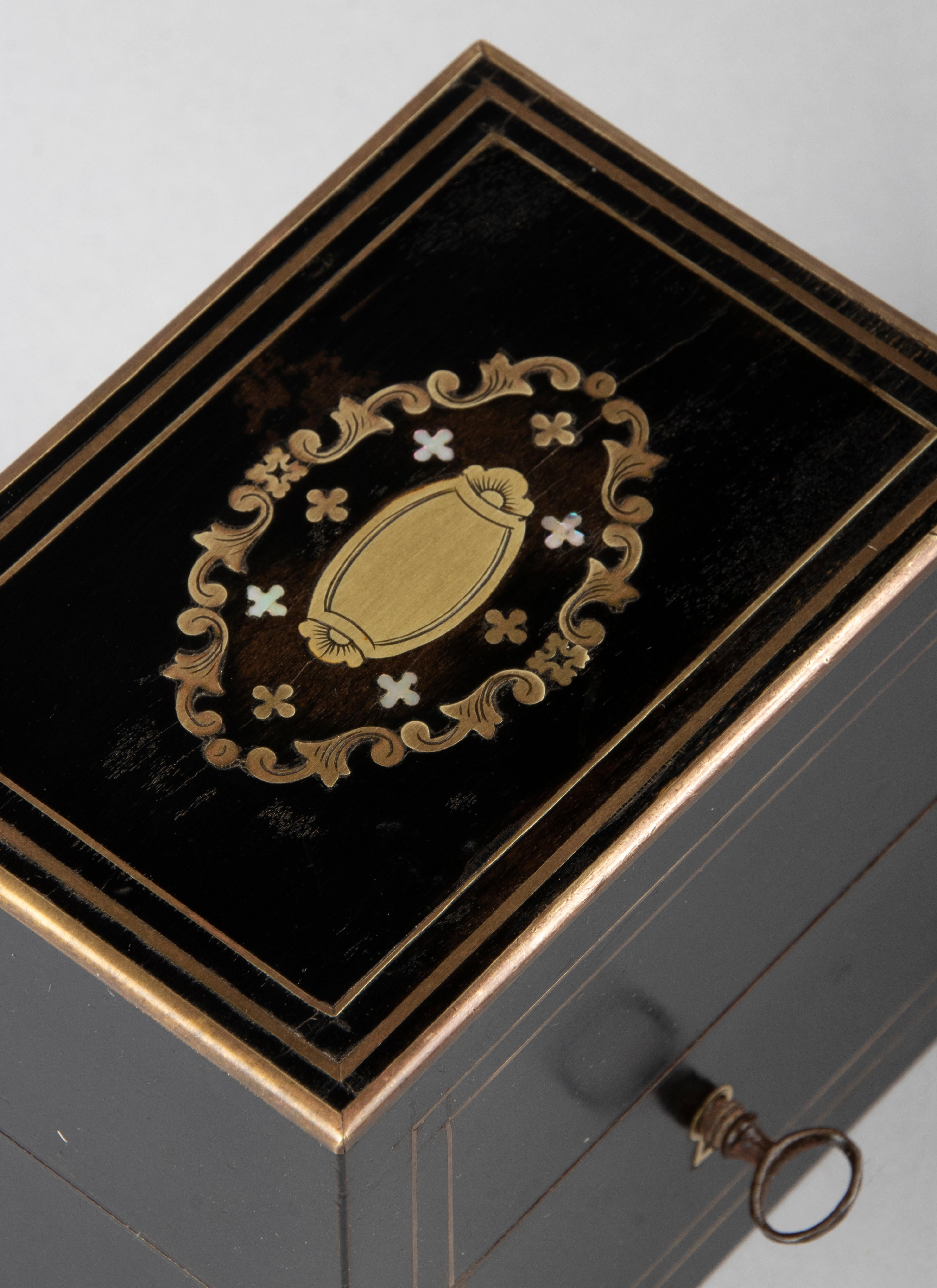 19th Century Napoleon III Perfume Bottle Box 12