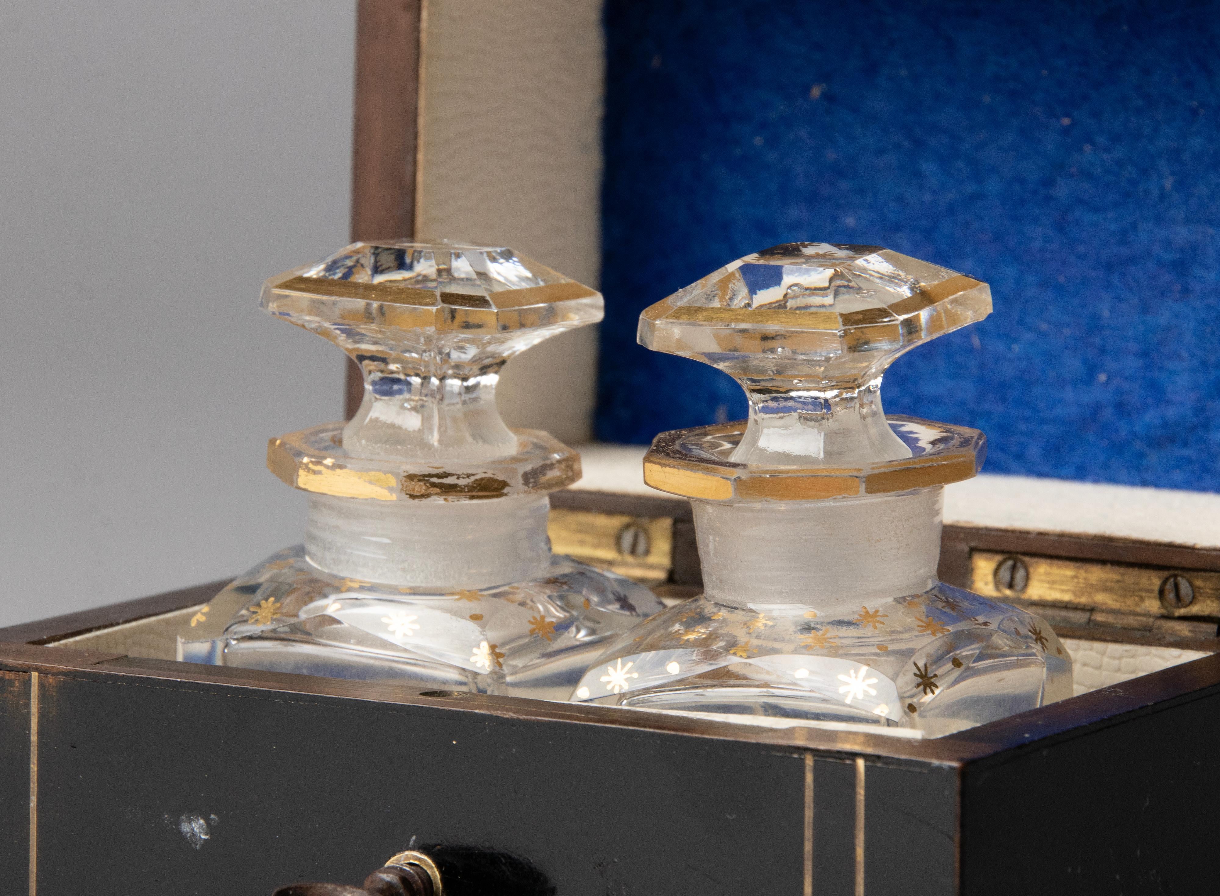 Late 19th Century 19th Century Napoleon III Perfume Bottle Box