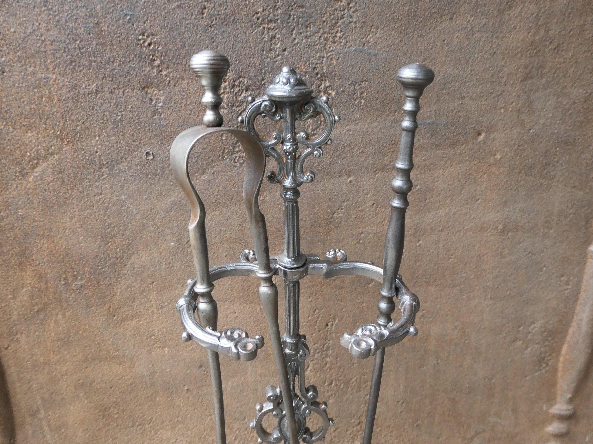 Set di compagne d'epoca Napoleone III del XIX secolo In condizioni buone in vendita a Soest, NL