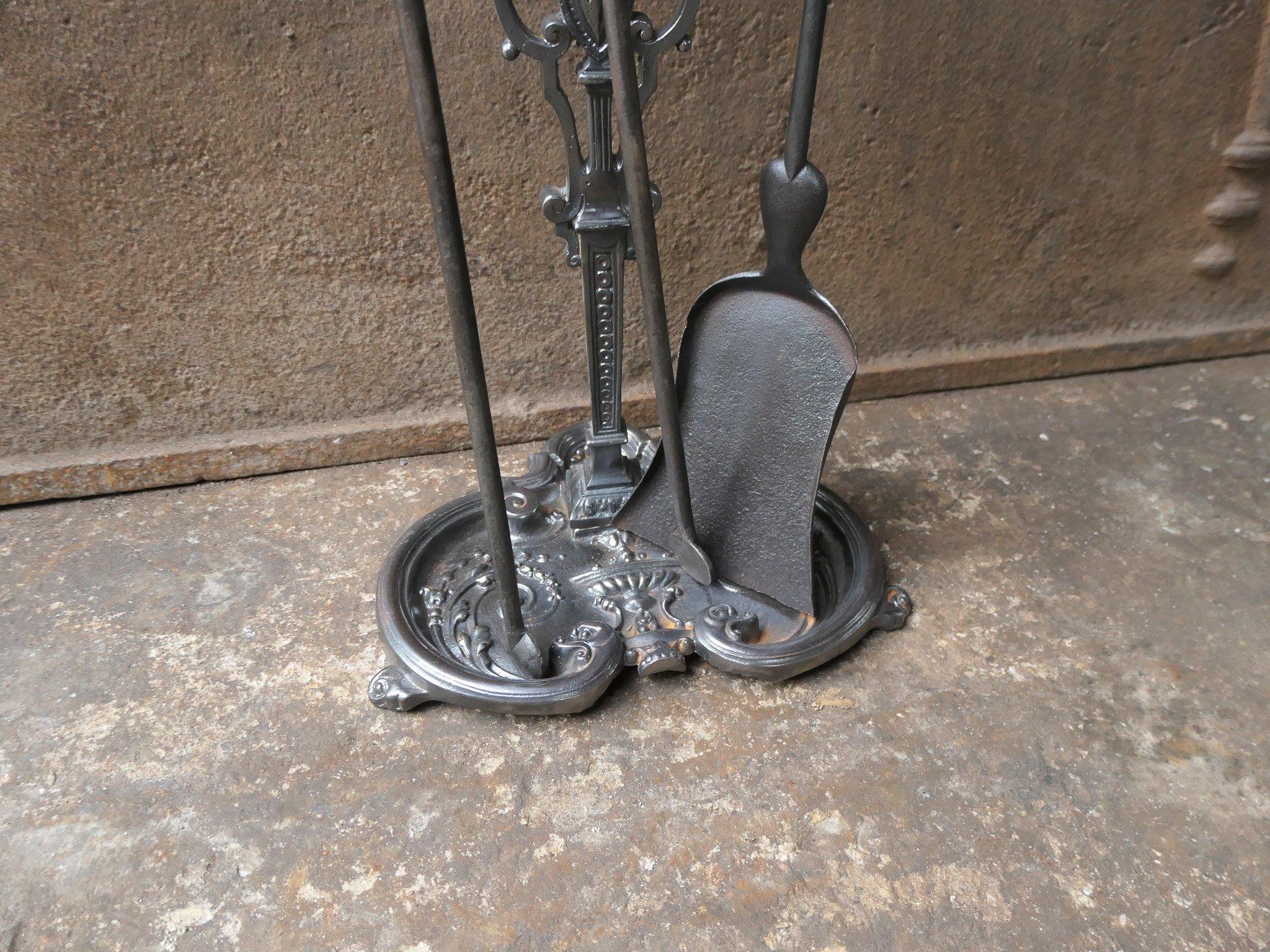Ferro Set di compagne d'epoca Napoleone III del XIX secolo in vendita