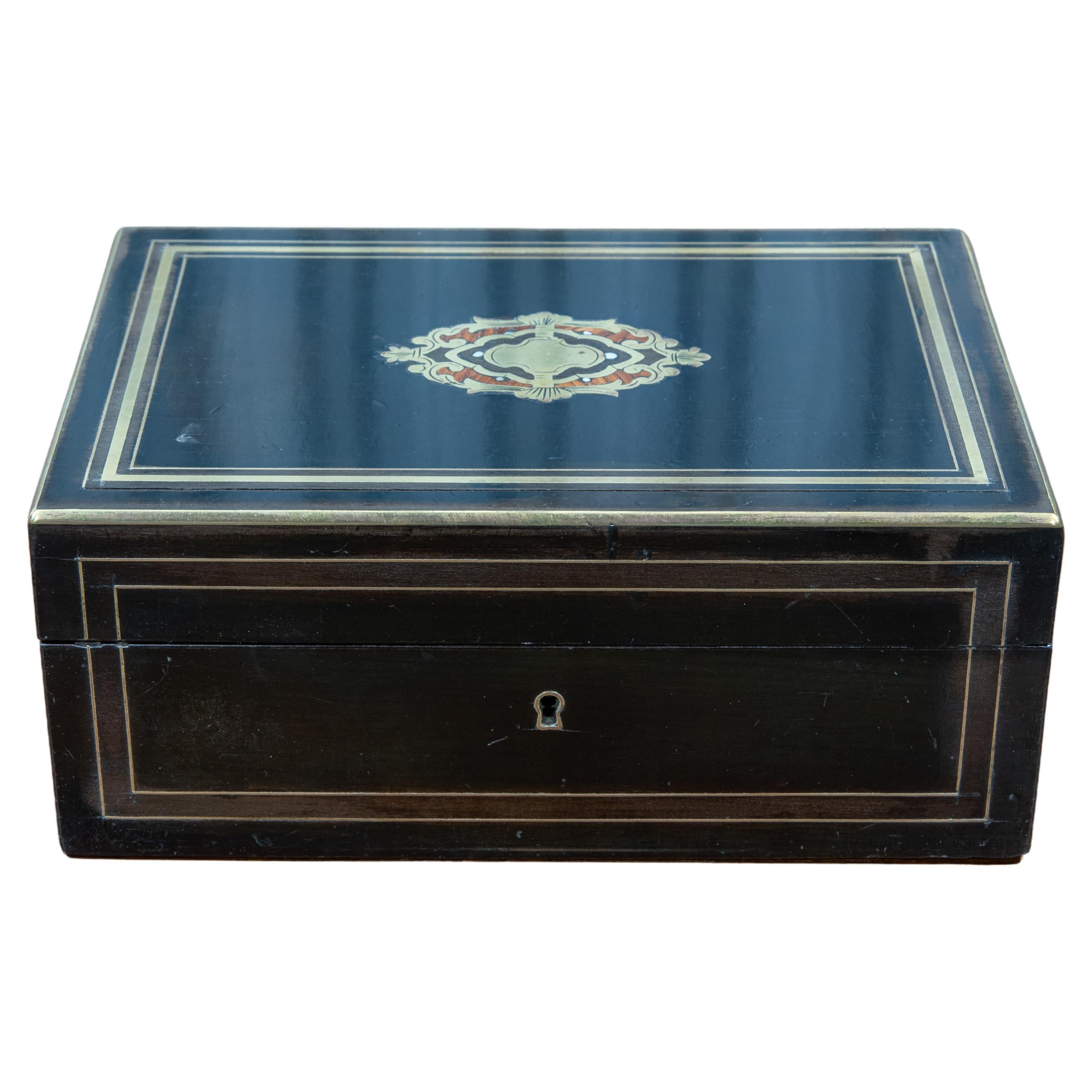 19th Century Napoleon III Period Jewelry Box