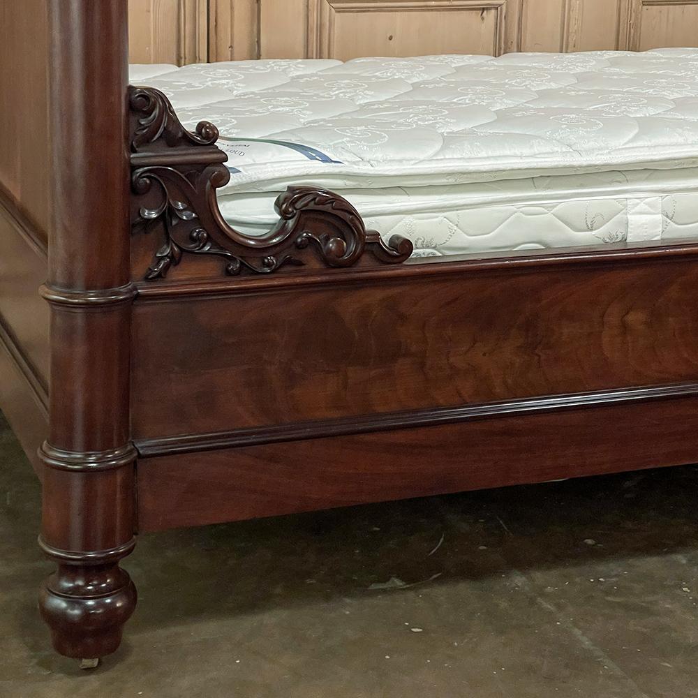 19th Century Napoleon III Period Mahogany Wall Bed For Sale 7
