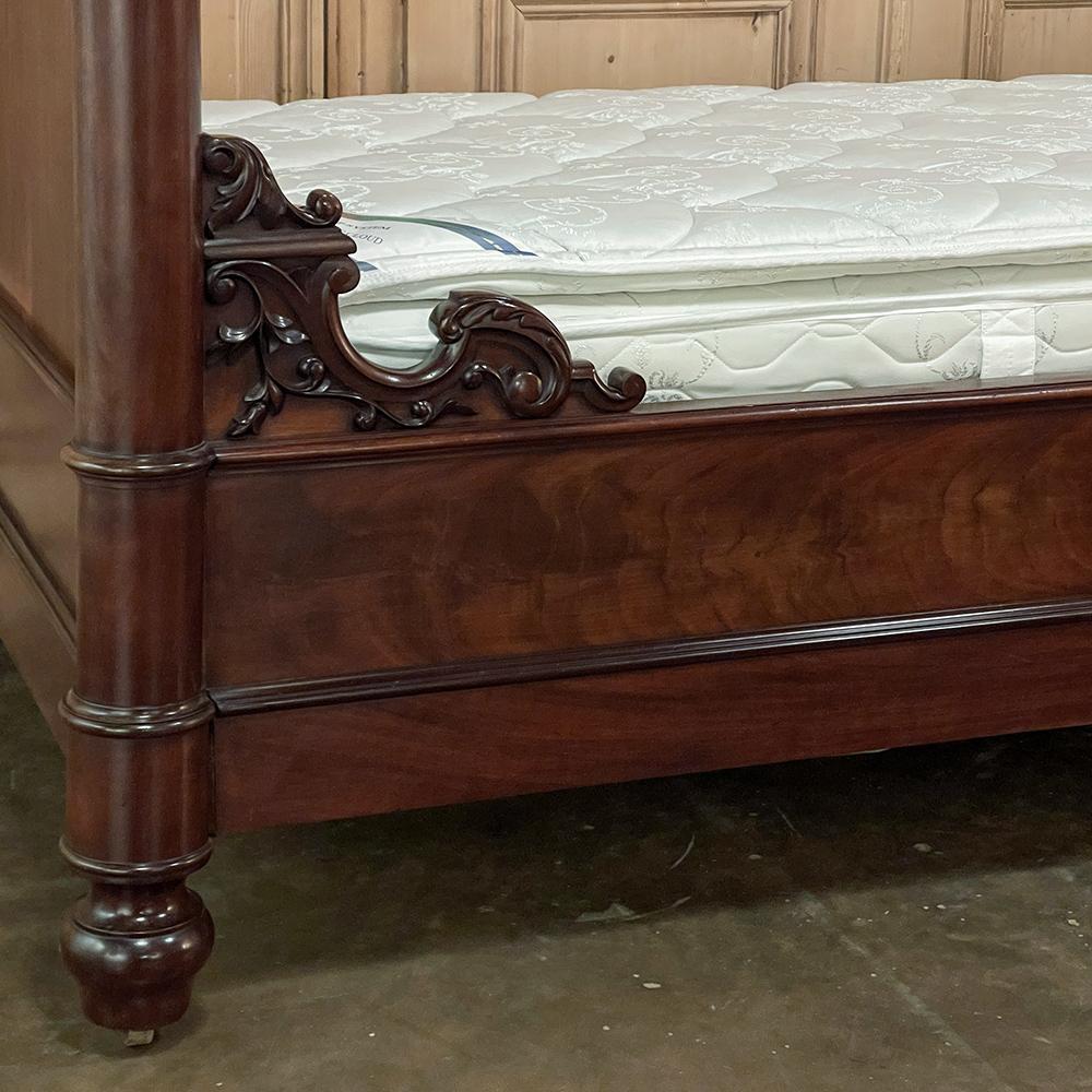 19th Century Napoleon III Period Mahogany Wall Bed For Sale 8