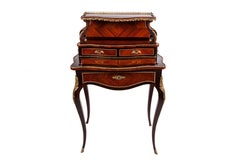 19th Century Napoleon III Rosewood French Bureau de Dame