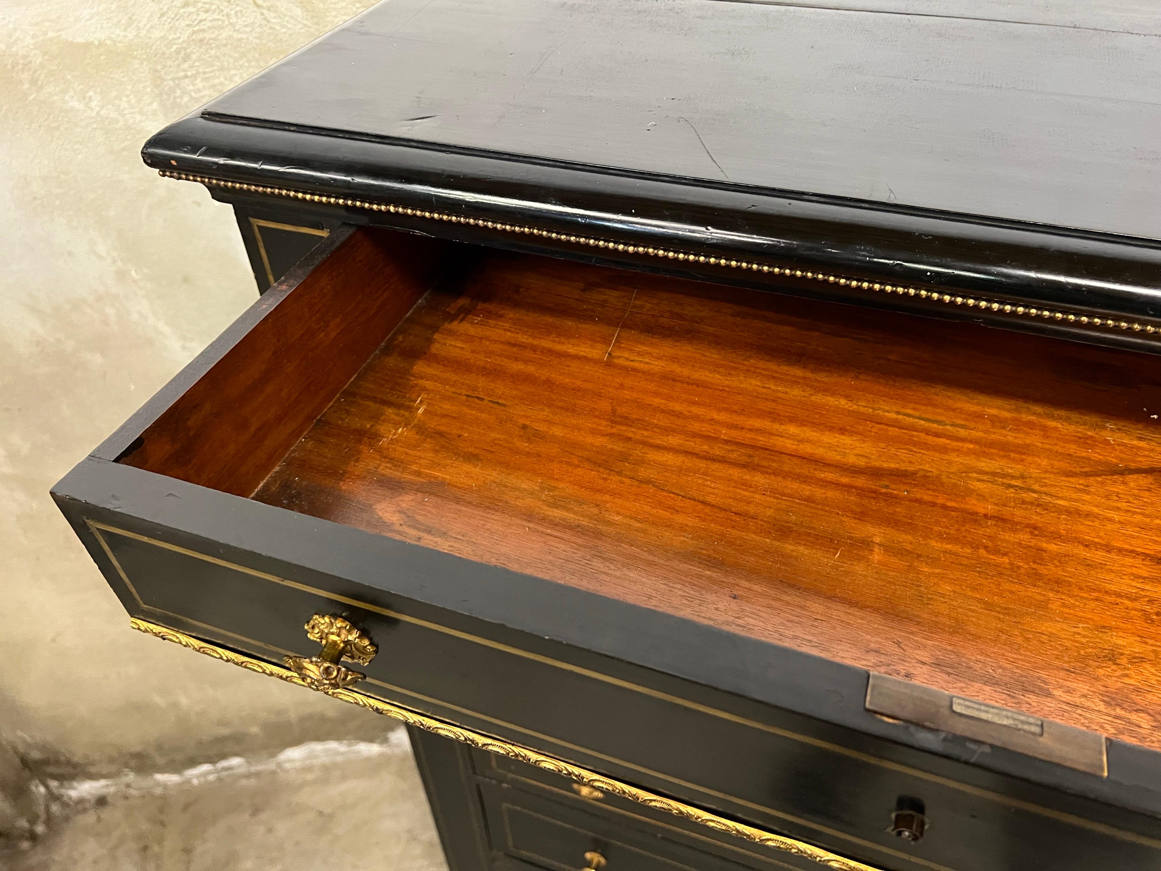 19th Century Napoleon III Secretaire á Abattant Designed as a Semainier 5