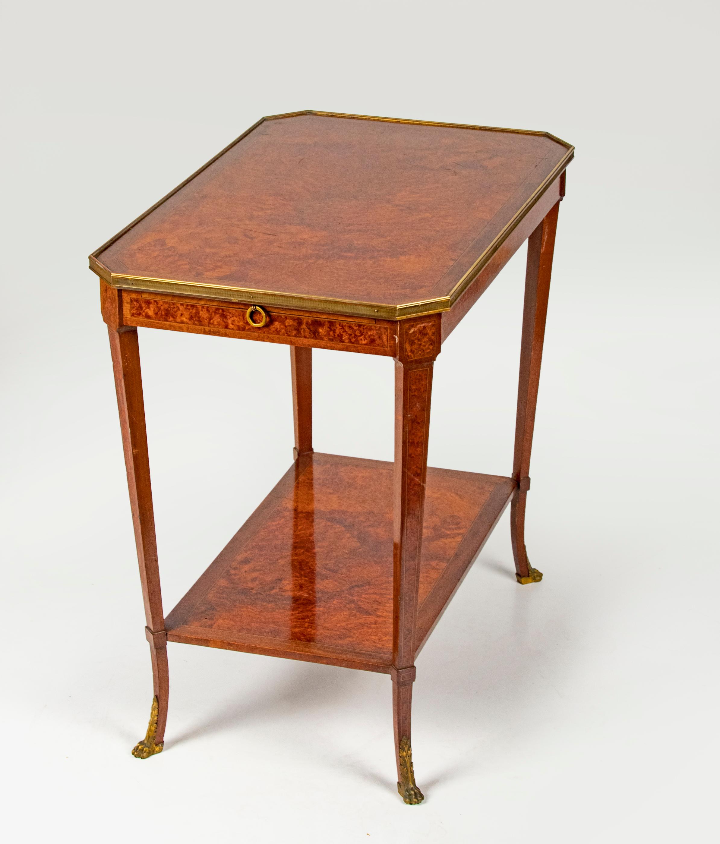 19th Century Napoleon III Side Table, Maison L'Escalier de Cristal Paris For Sale 3