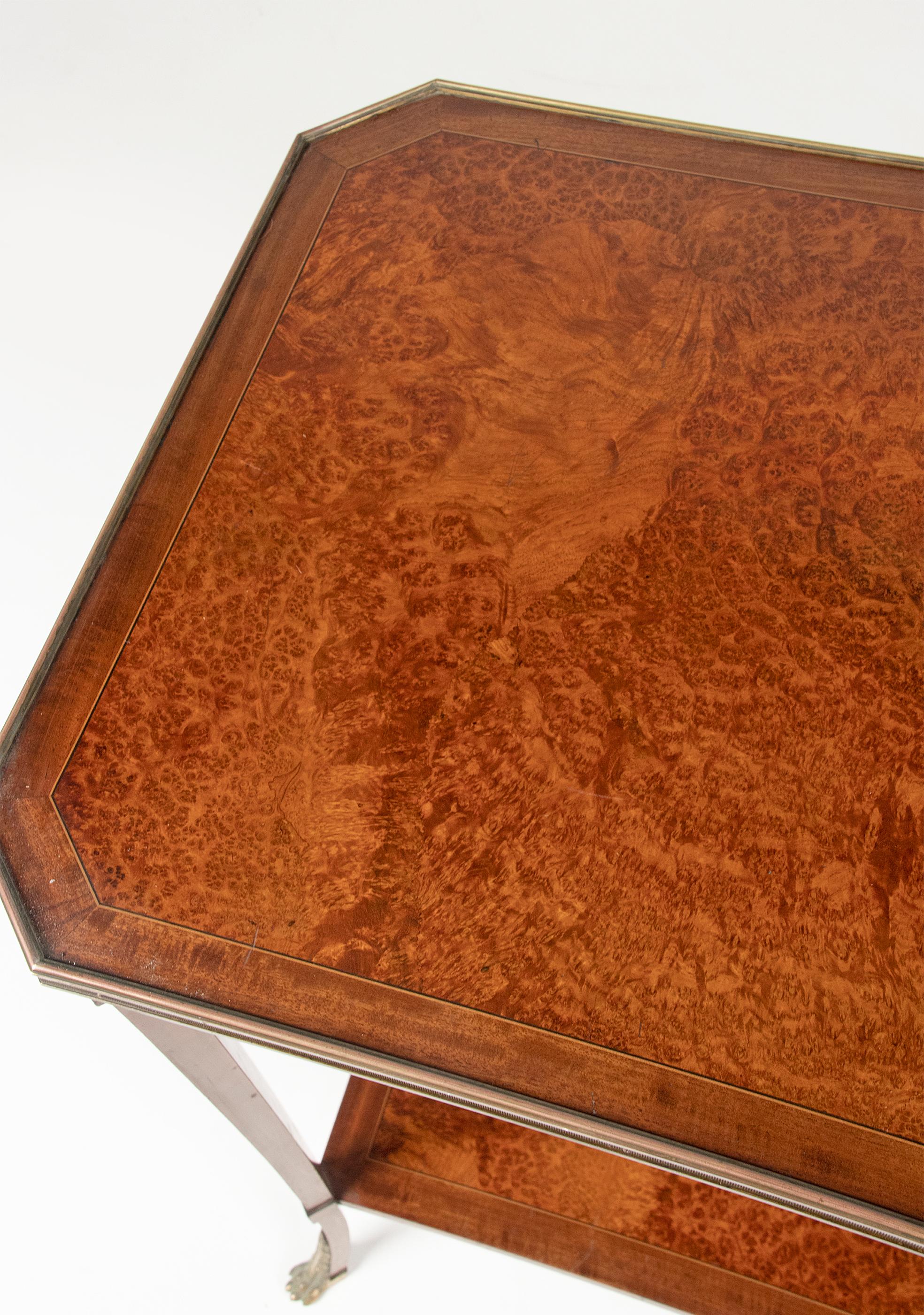 19th Century Napoleon III Side Table, Maison L'Escalier de Cristal Paris For Sale 11