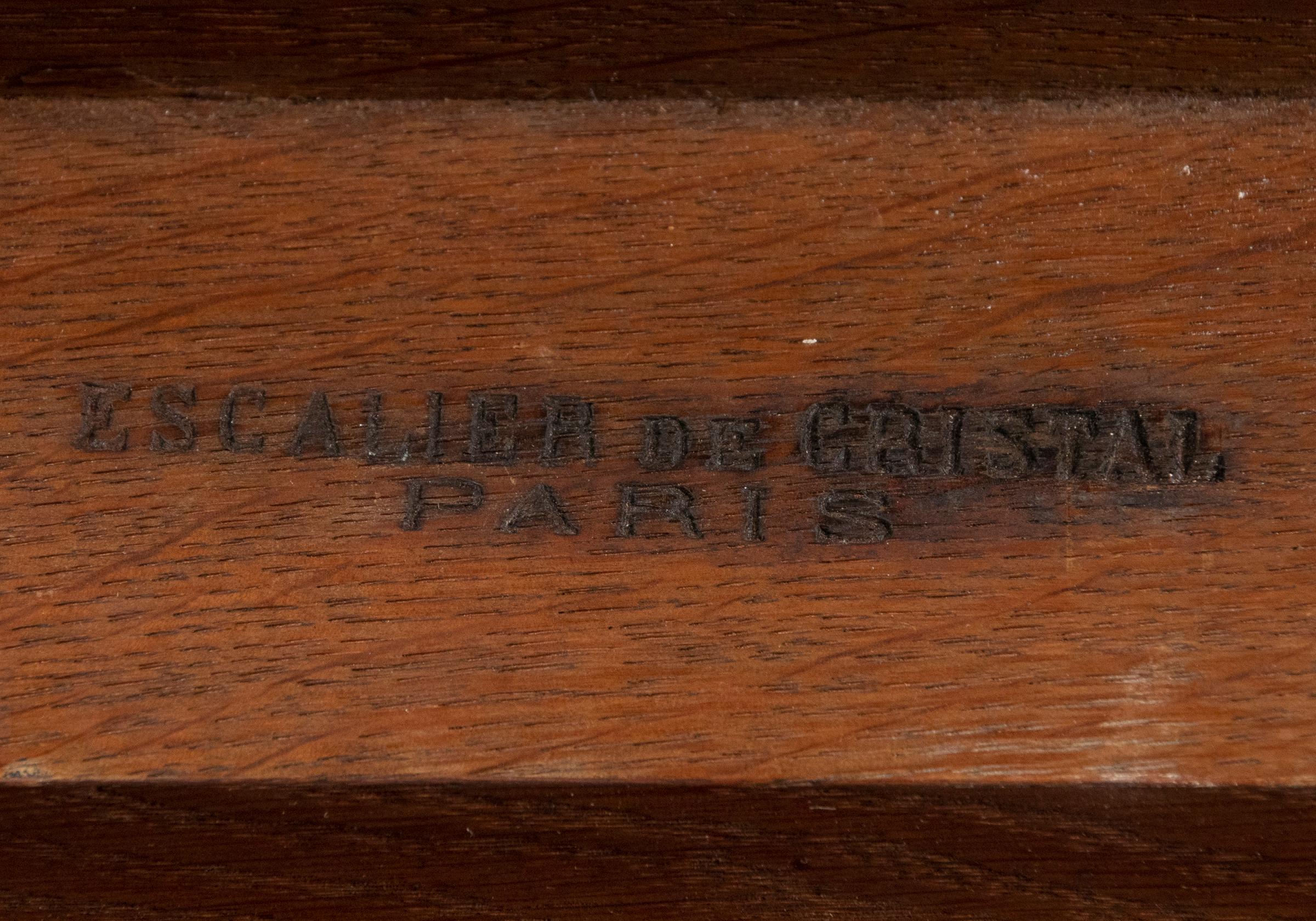 Hand-Crafted 19th Century Napoleon III Side Table, Maison L'Escalier de Cristal Paris For Sale