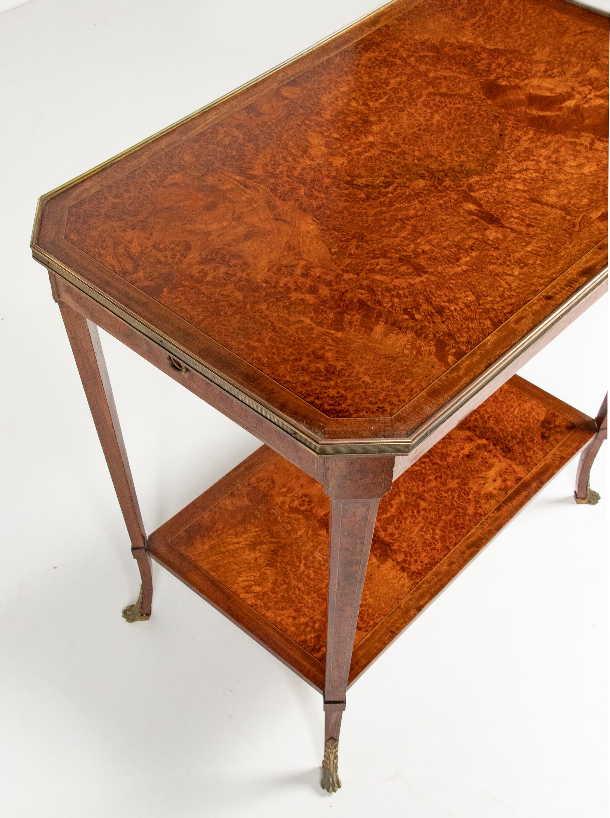 19th Century Napoleon III Side Table, Maison L'Escalier de Cristal Paris For Sale 1