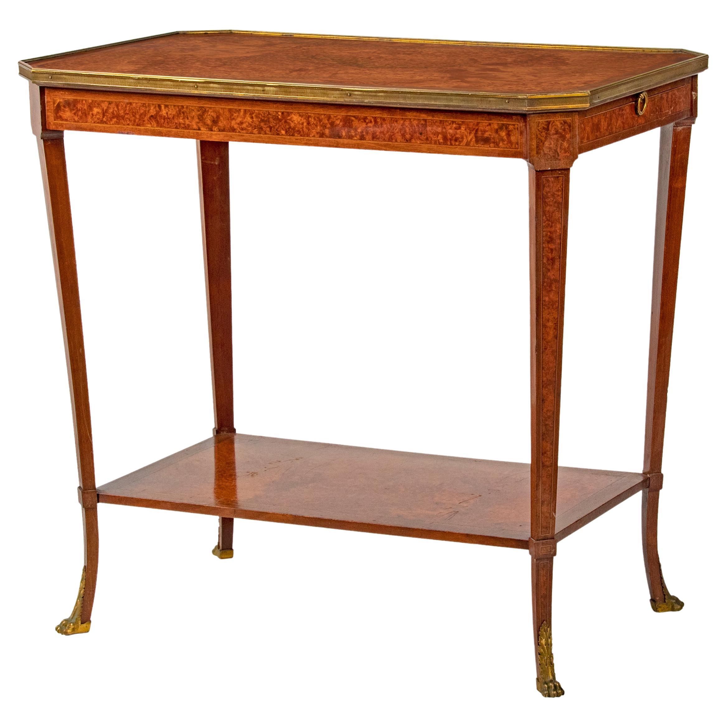 19th Century Napoleon III Side Table, Maison L'Escalier de Cristal Paris For Sale