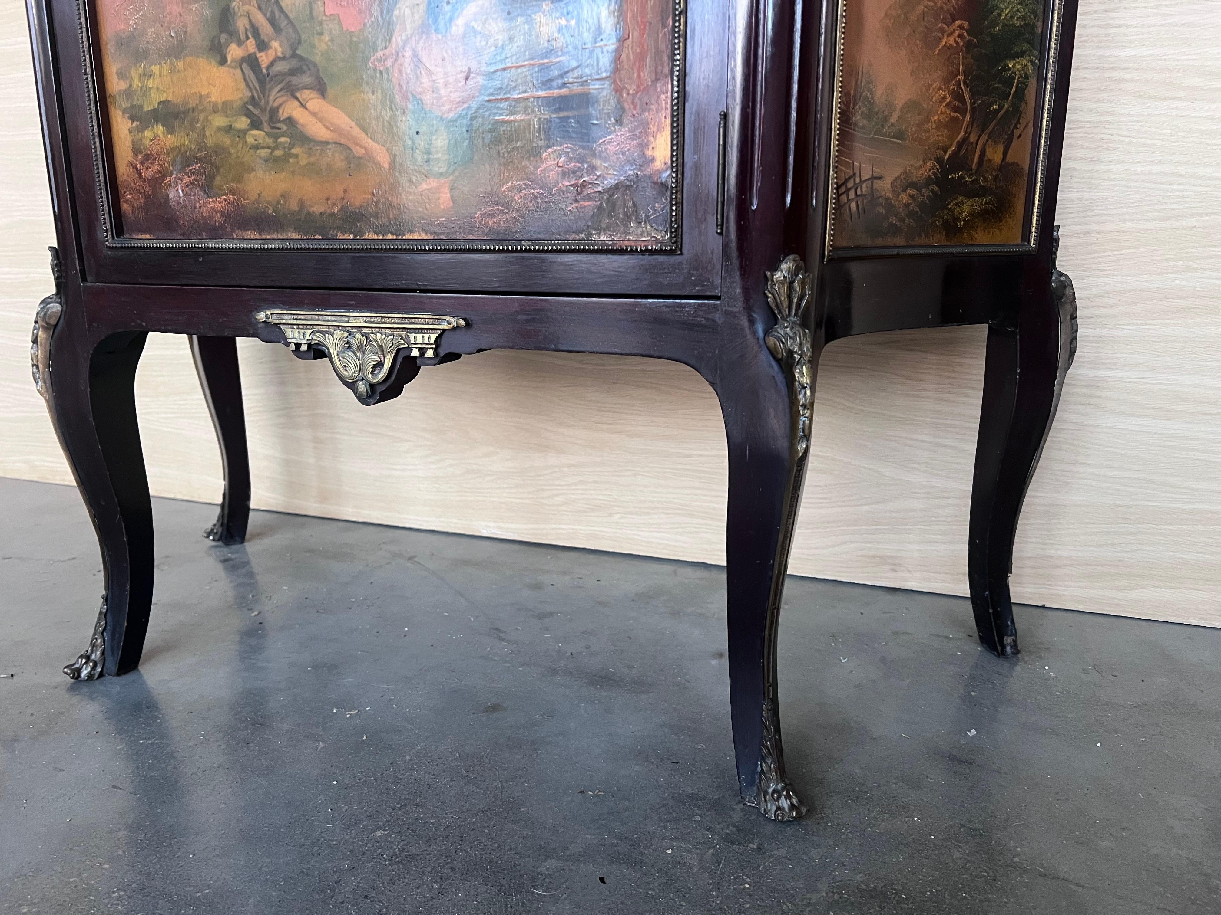 19th Century Napoleon III Style Vitrine For Sale 7