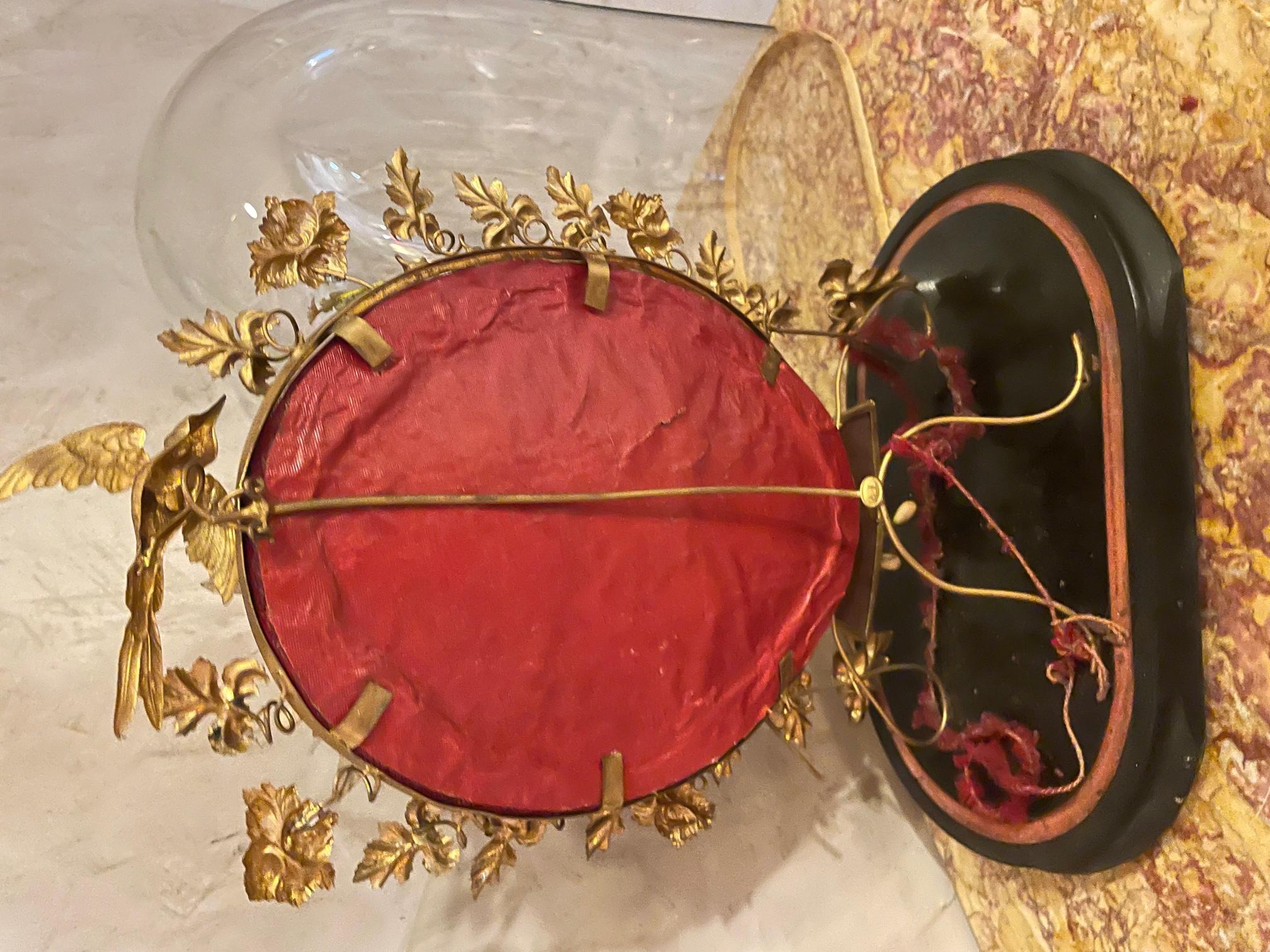 19th Century Napoleon III Wedding Glass Globe 10