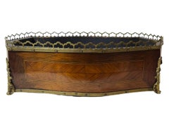 Jardinière en marqueterie Napoléon III du 19ème siècle