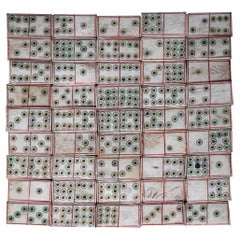 Napoleonisches Dominos-Set für Kriegsgefangene, 19. Jahrhundert