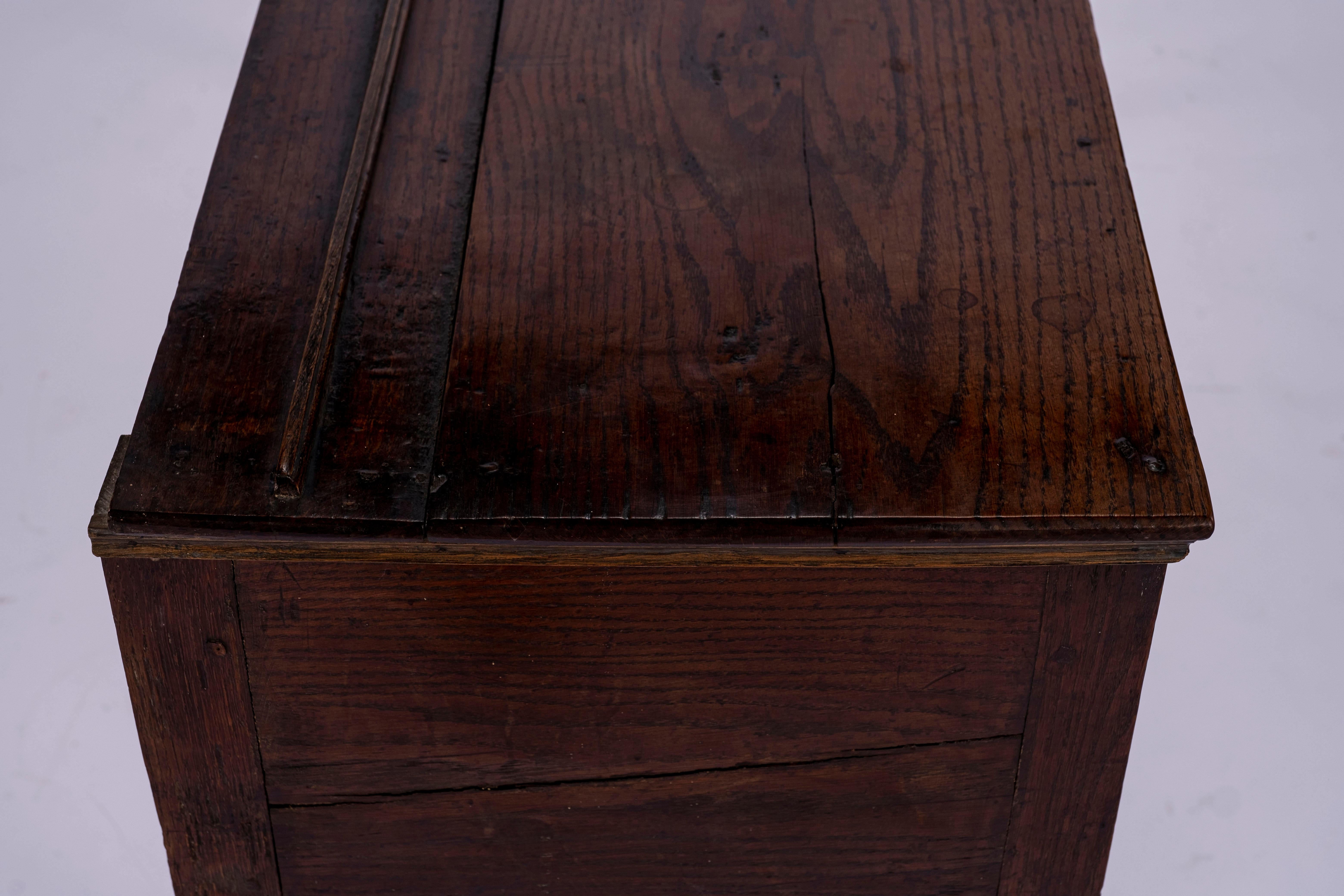 19th Century Narrow Oak Dresser Base 5