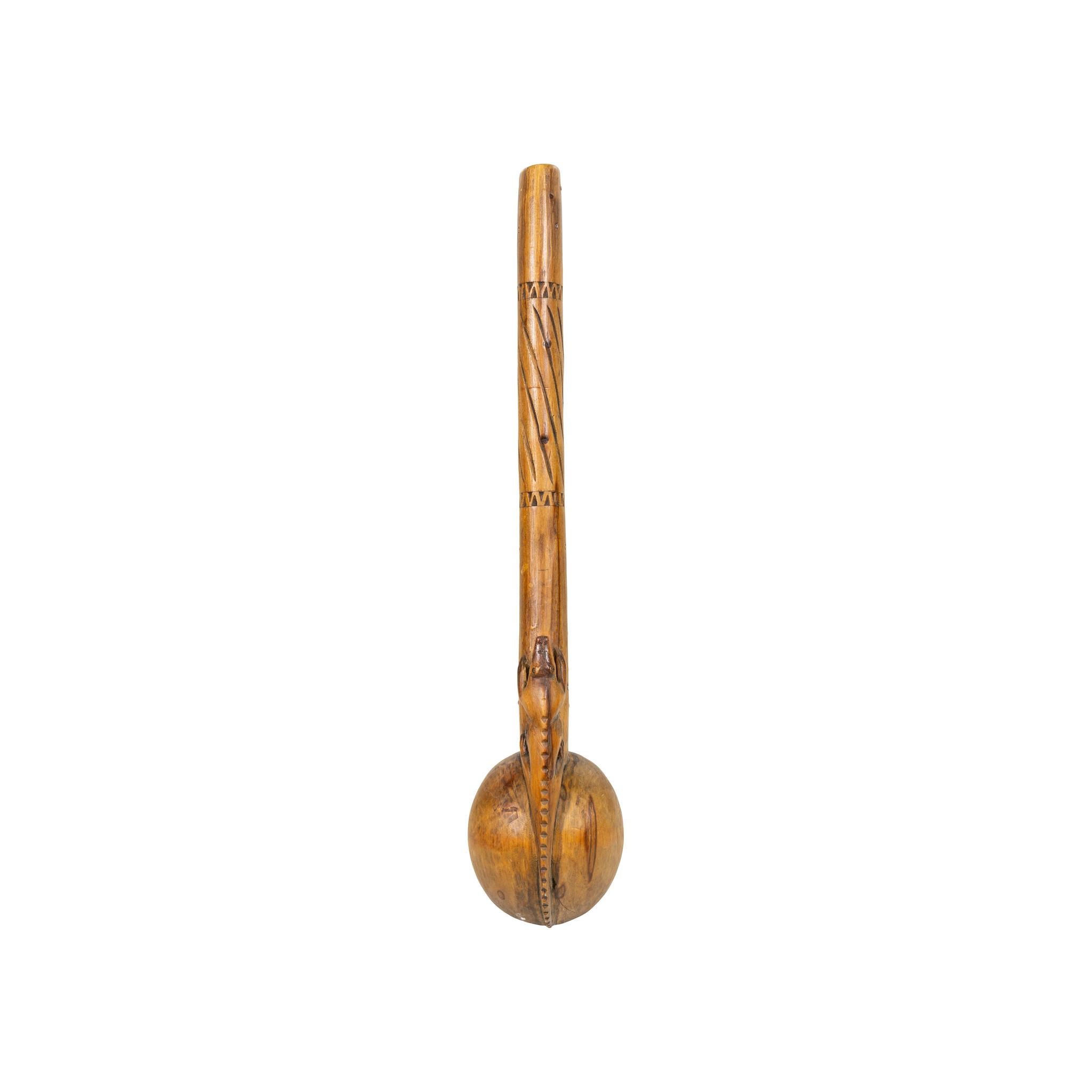 19th Century Native American Ball Headed Club In Good Condition For Sale In Coeur d'Alene, ID