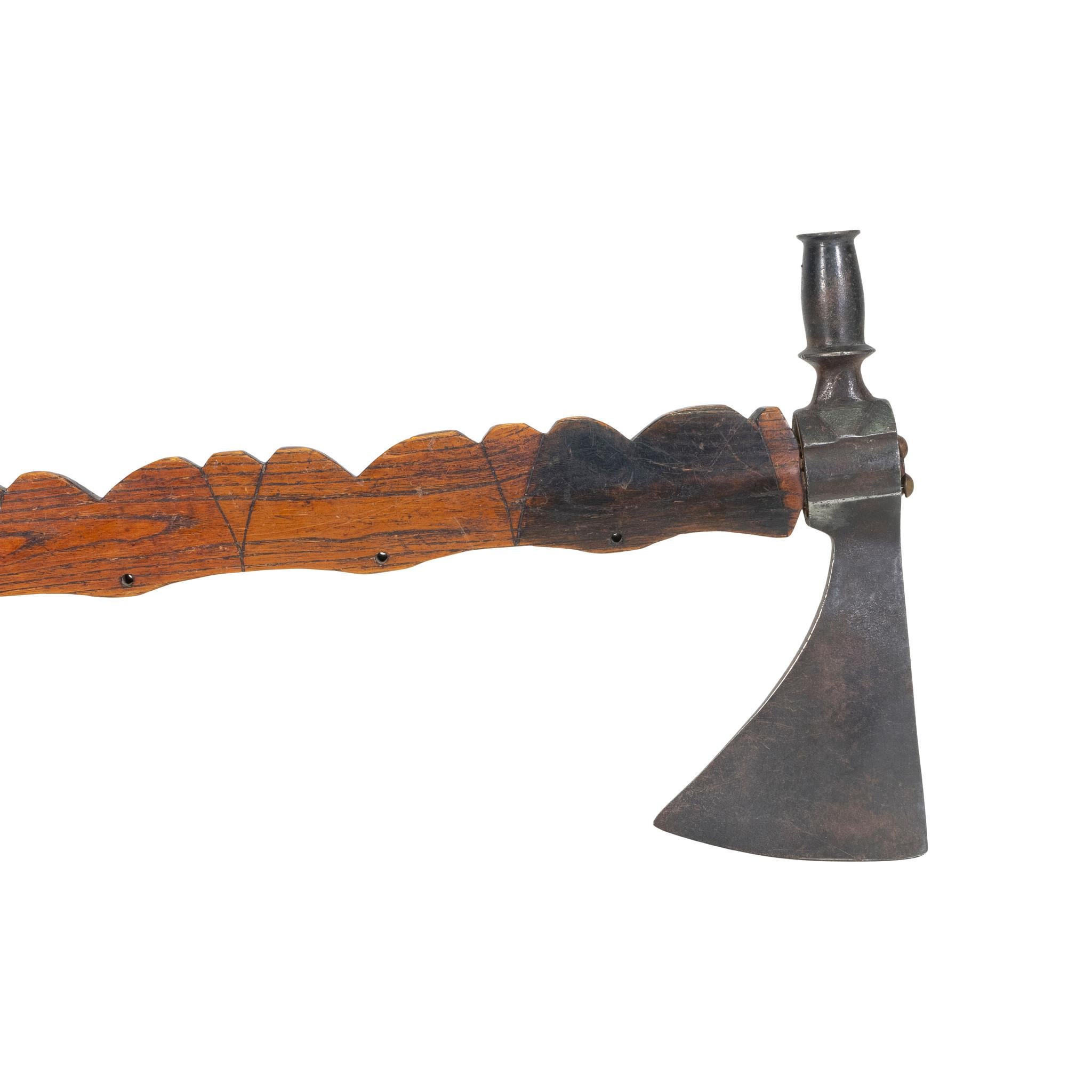 19th Century Native American Pipe Tomahawk nativo estadounidense en venta