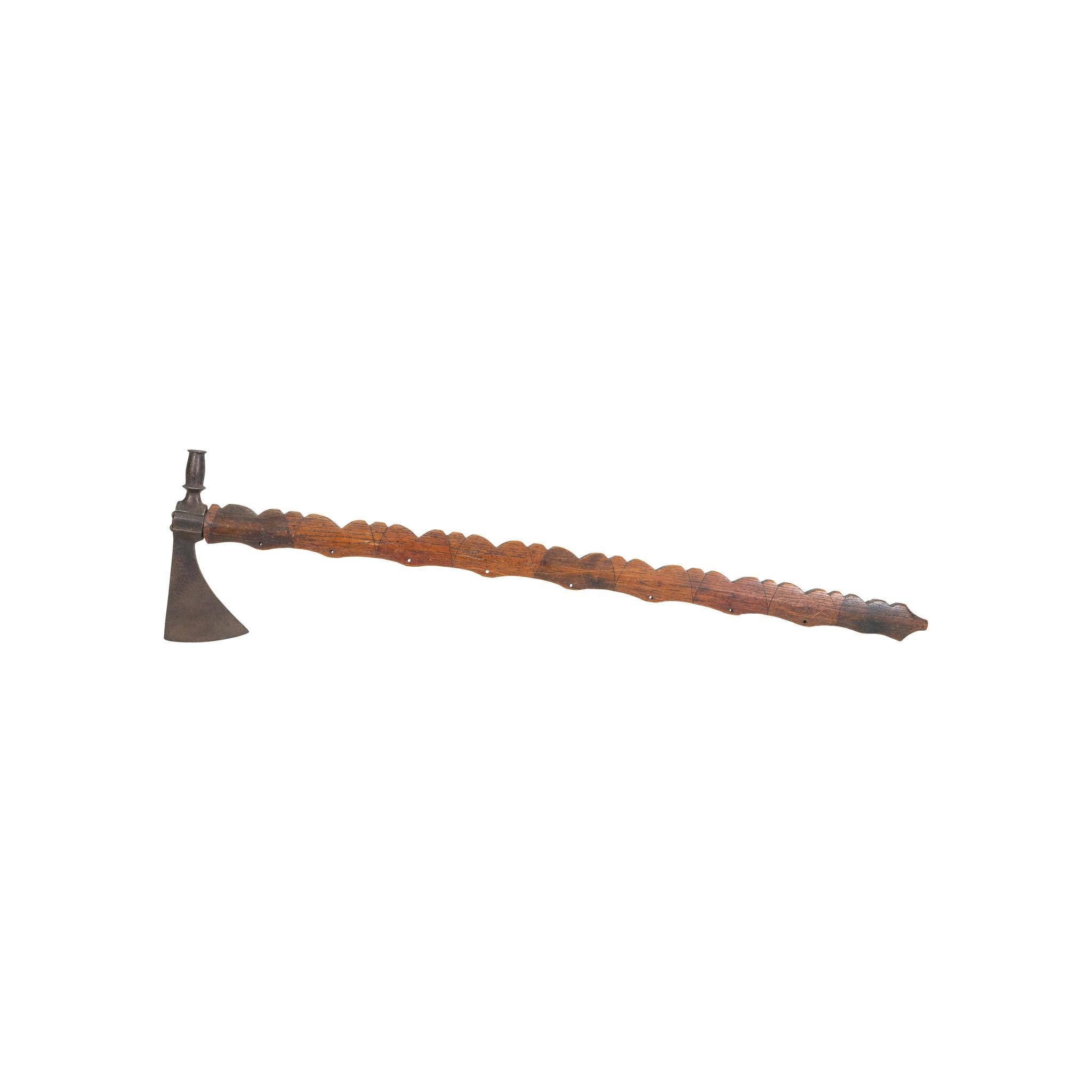 19th Century Native American Pipe Tomahawk Estadounidense en venta