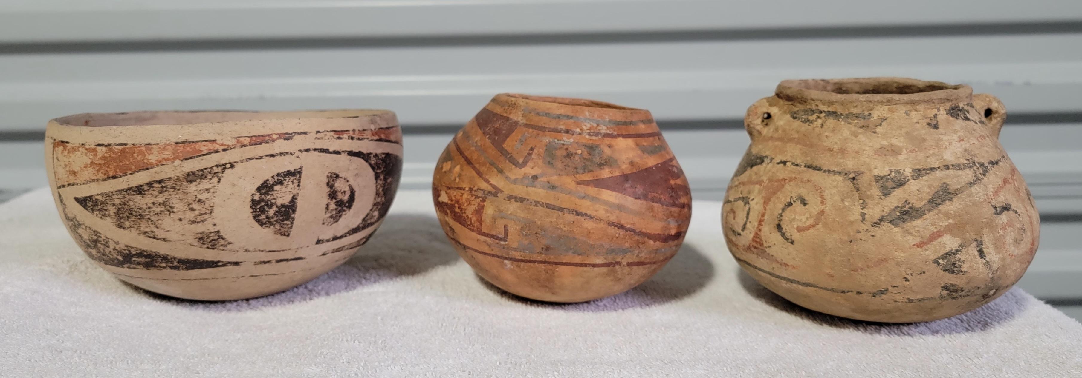 native american pottery pieces