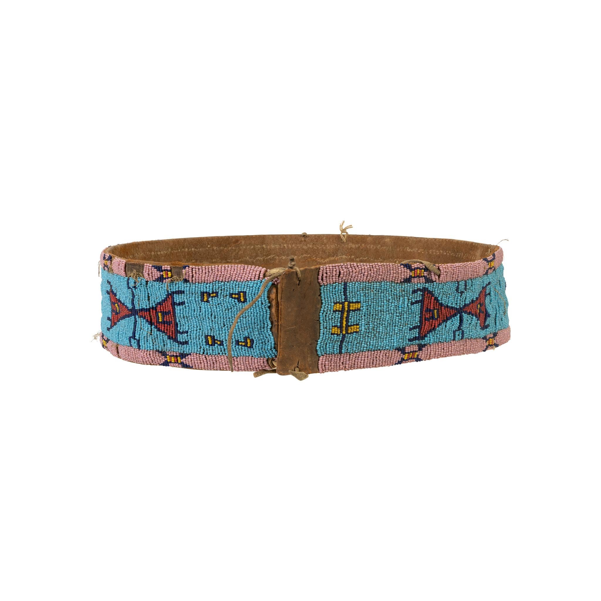 native american beaded belts