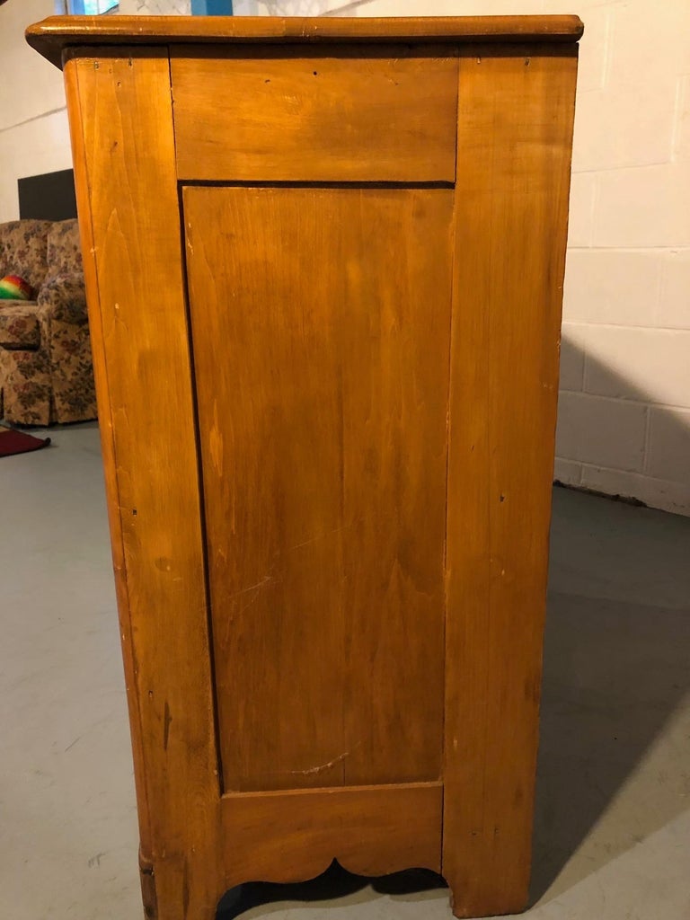 19th Century Natural Pine Dresser Chest of Drawers For ...