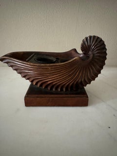19th century nautilus inkwell/paperweight