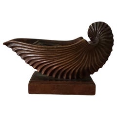 19th century nautilus inkwell/paperweight