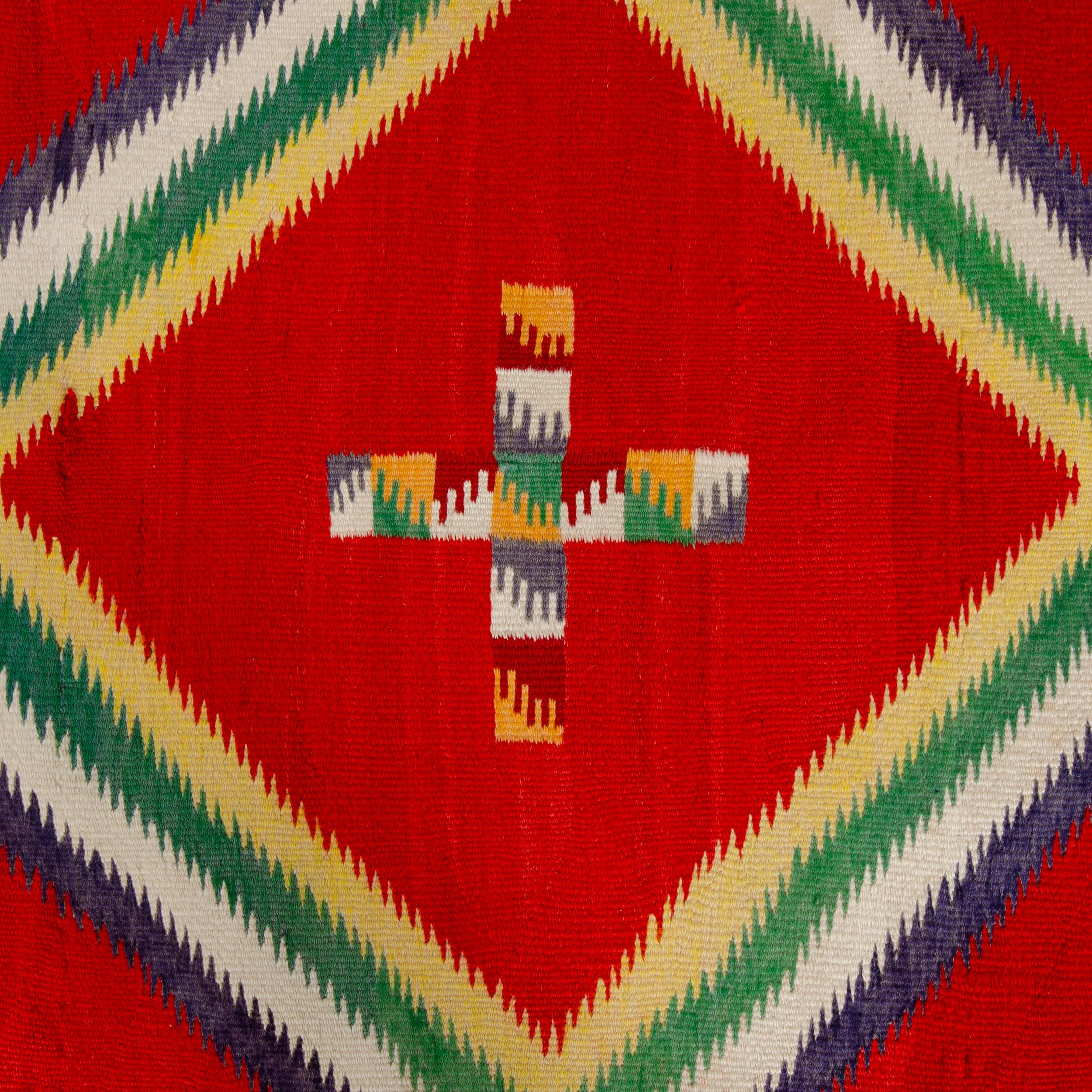 navajo blanket from the 1800s