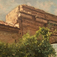 19th Century Neapolitan Panting by Carlo Brancaccio