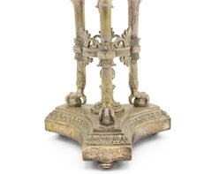 19th Century Neo-Classic Style Silver Plate Candelabra Centerpiece