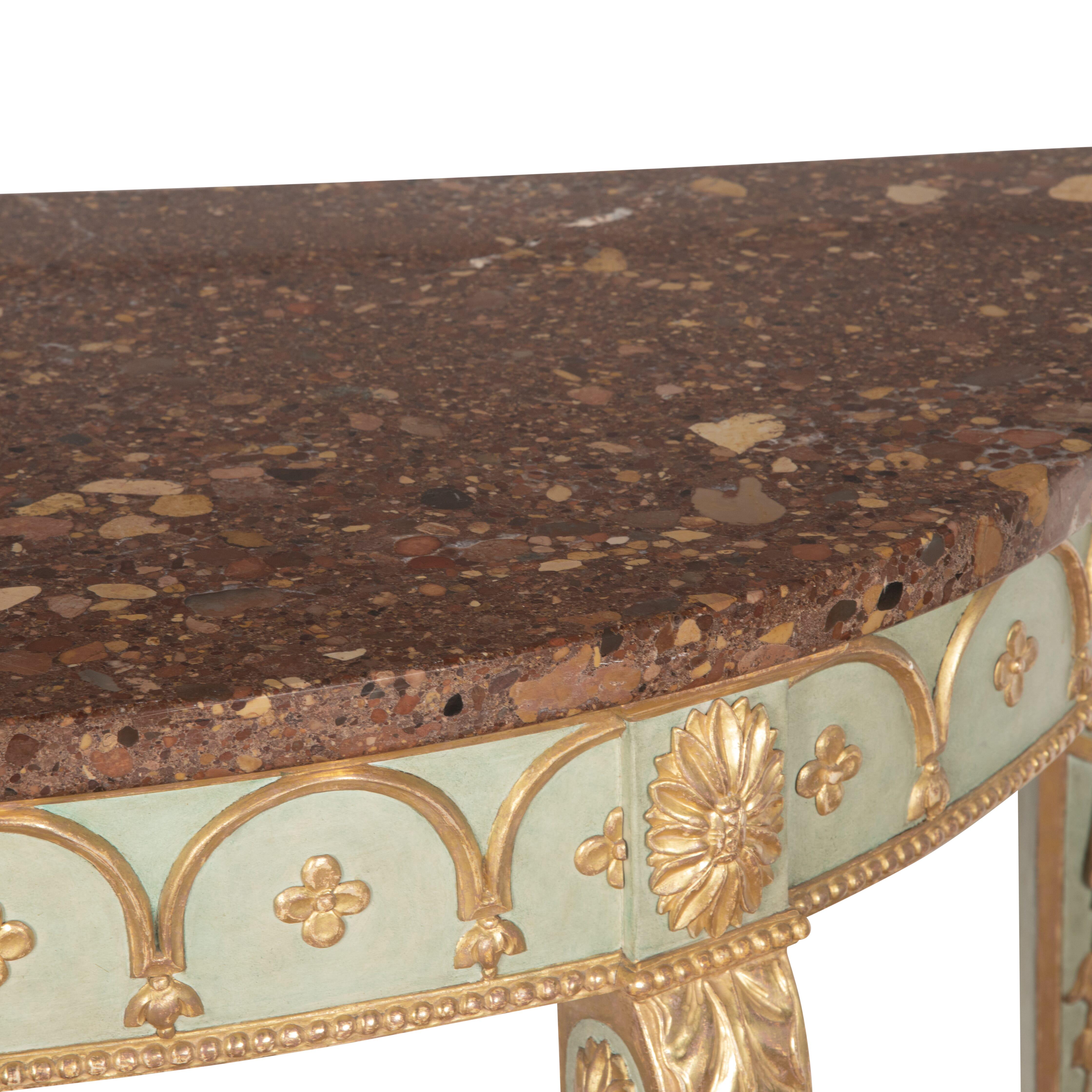 19th Century Neo-Classical Console Table For Sale 6