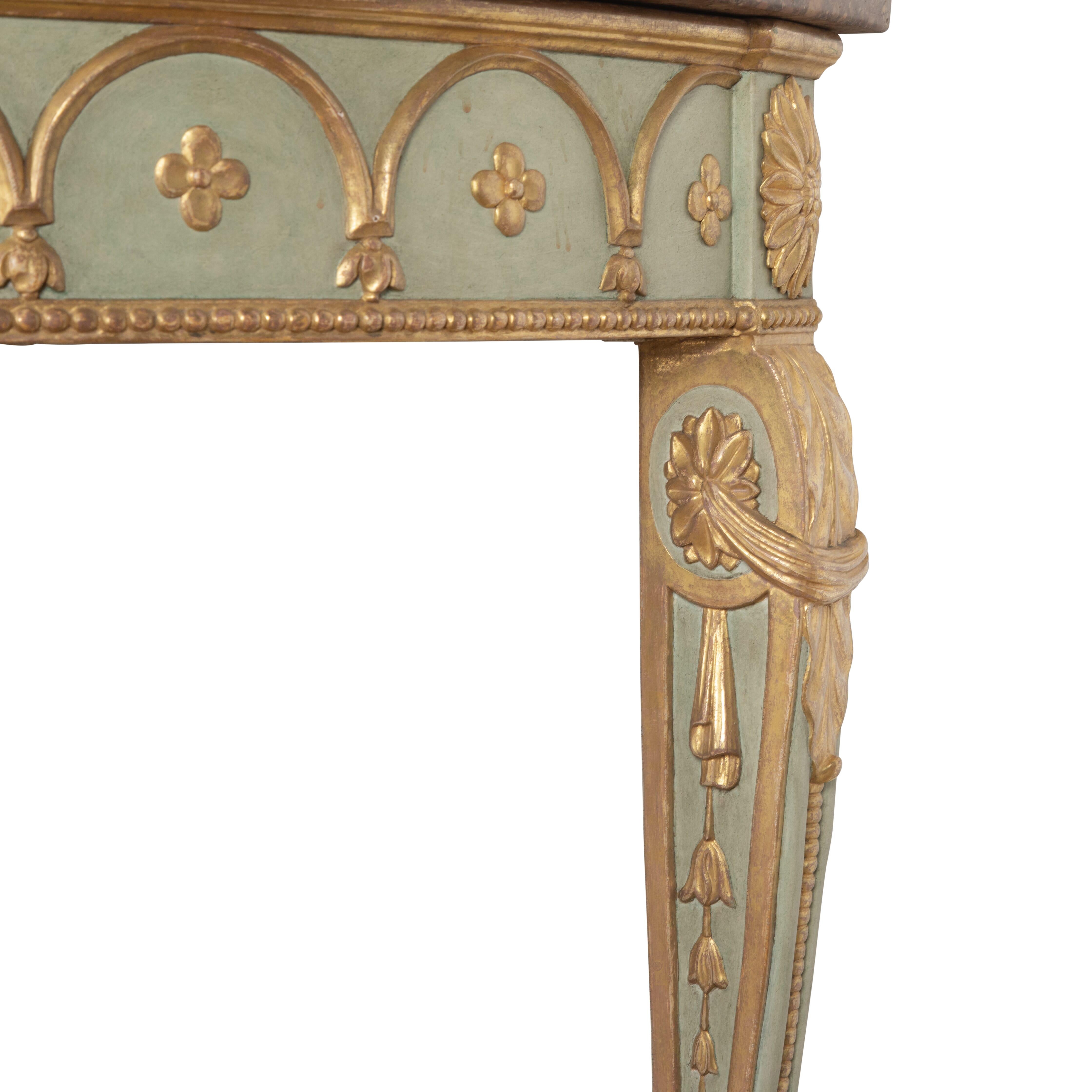 English 19th Century Neo-Classical Console Table For Sale