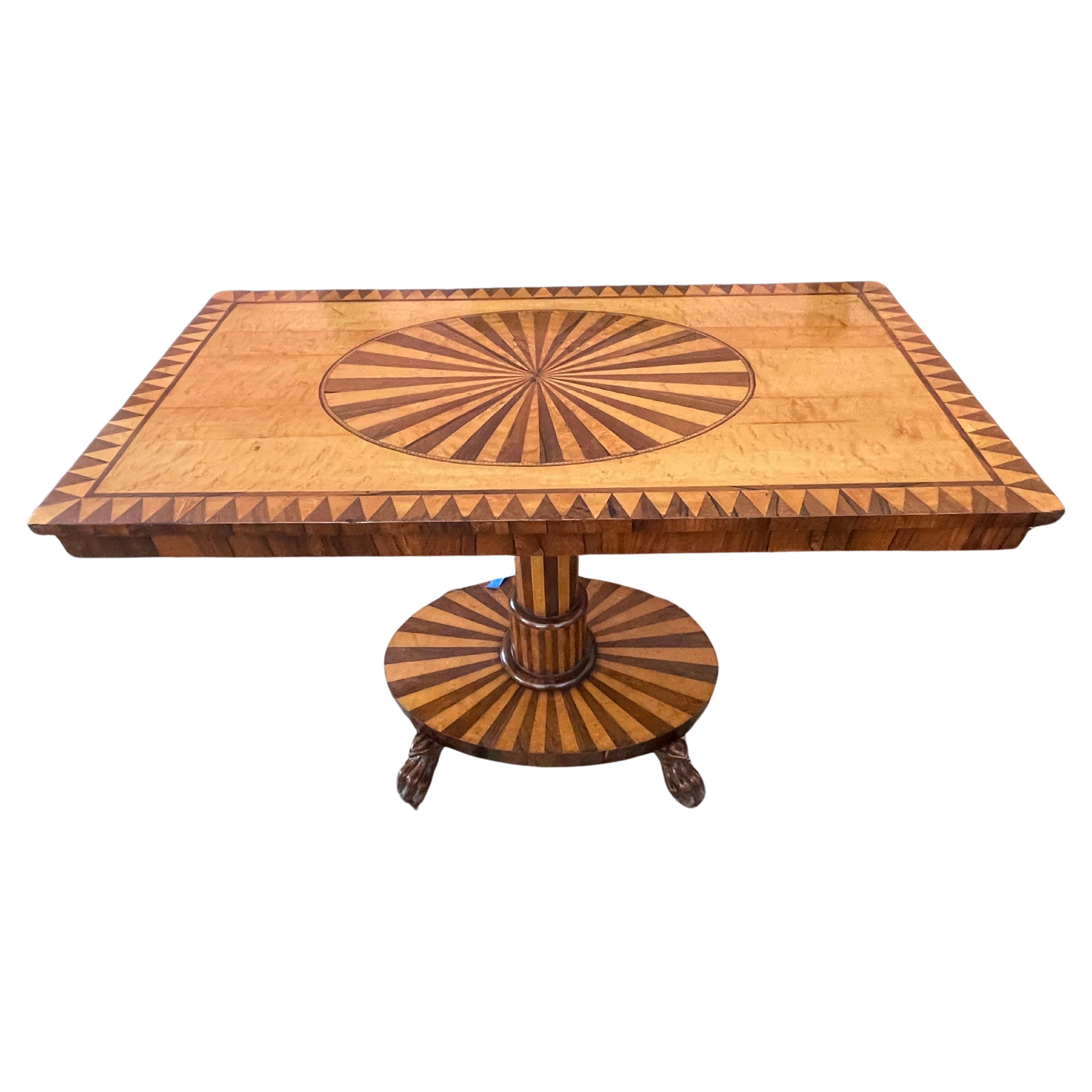 19th-Century Neo-Classical Table For Sale