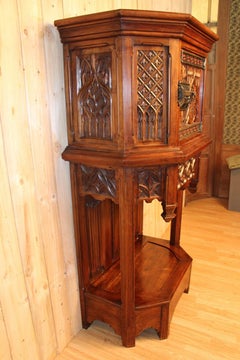 19th Century Neo-Gothic Dressoir After a Model from the Museum of Decorative Ar