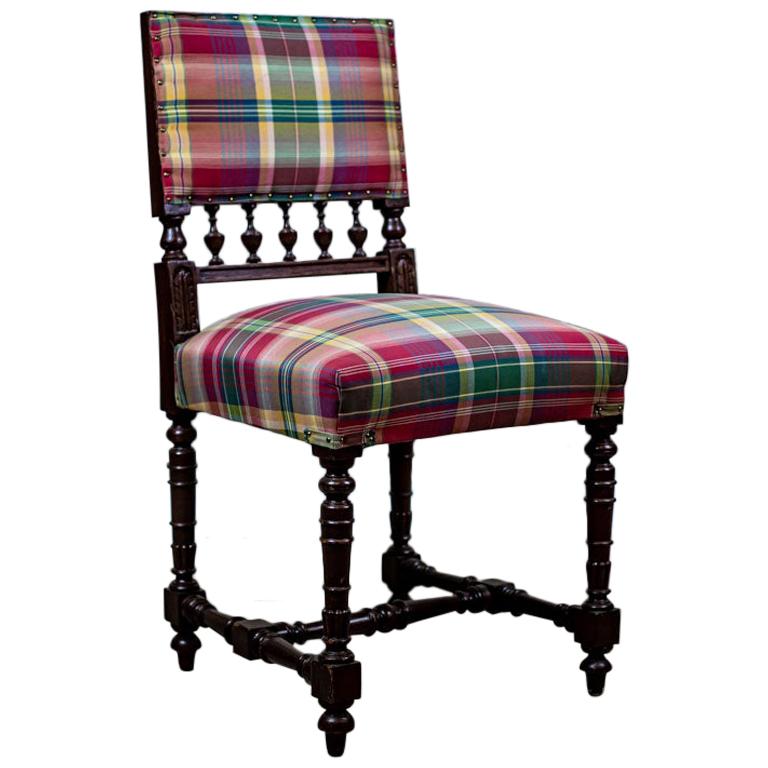 fauteuil en chêne néo-renaissance du XIXe siècle