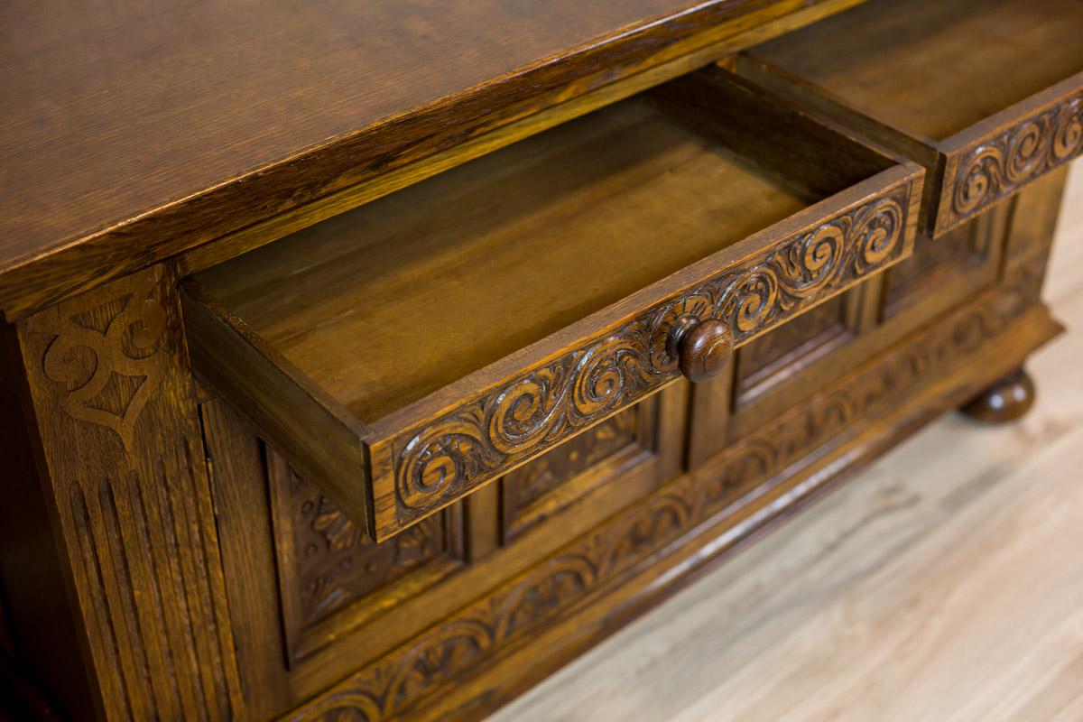 19th Century Neo-Renaissance Oak Cabinet or Sideboard 5
