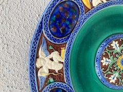 19th Century Neo-Renaissance Palissy Plate signed Minton.
